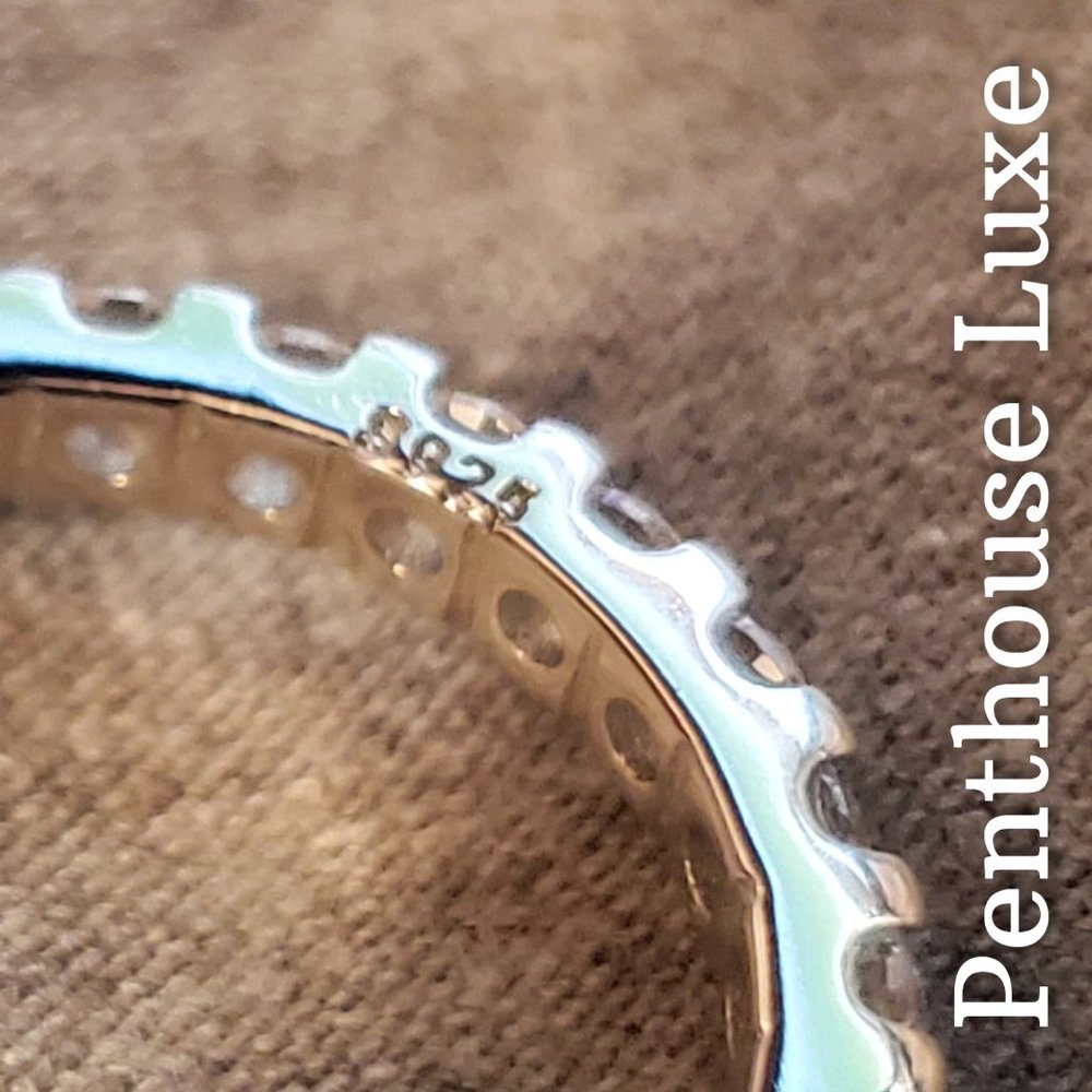 FINAL RESTOCK!! Beautiful Full Circle Zircon Band Ring - Picture 3 of 6
